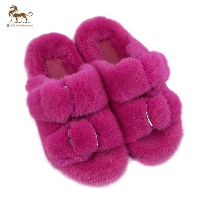 Fur Slippers