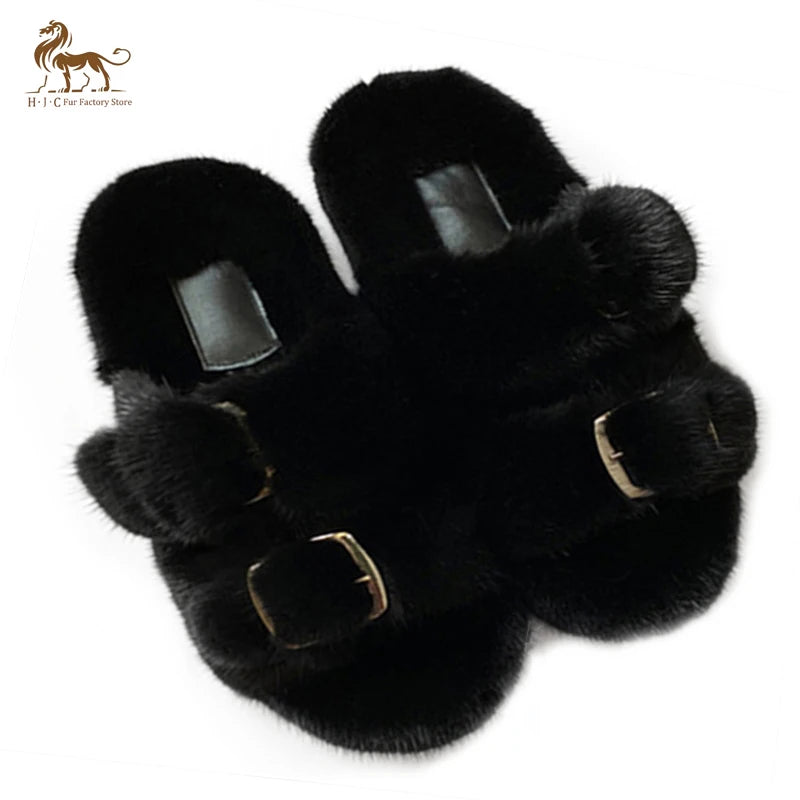 Fur Slippers