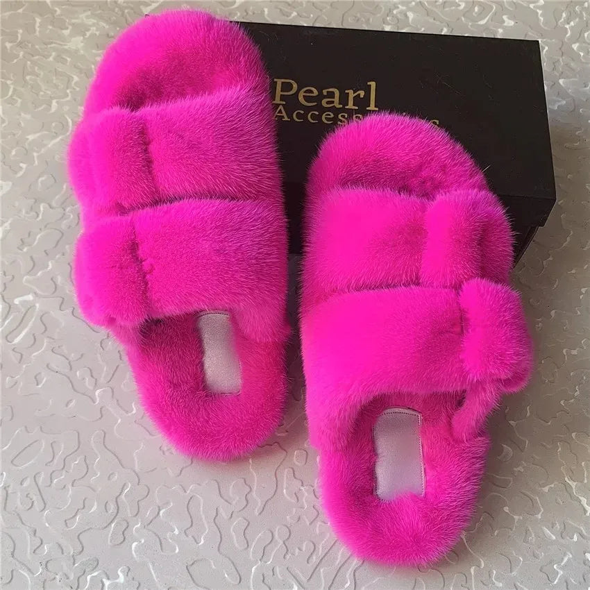 Fur Slippers