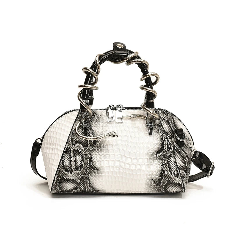 Crocodile  Crossbody Handbag