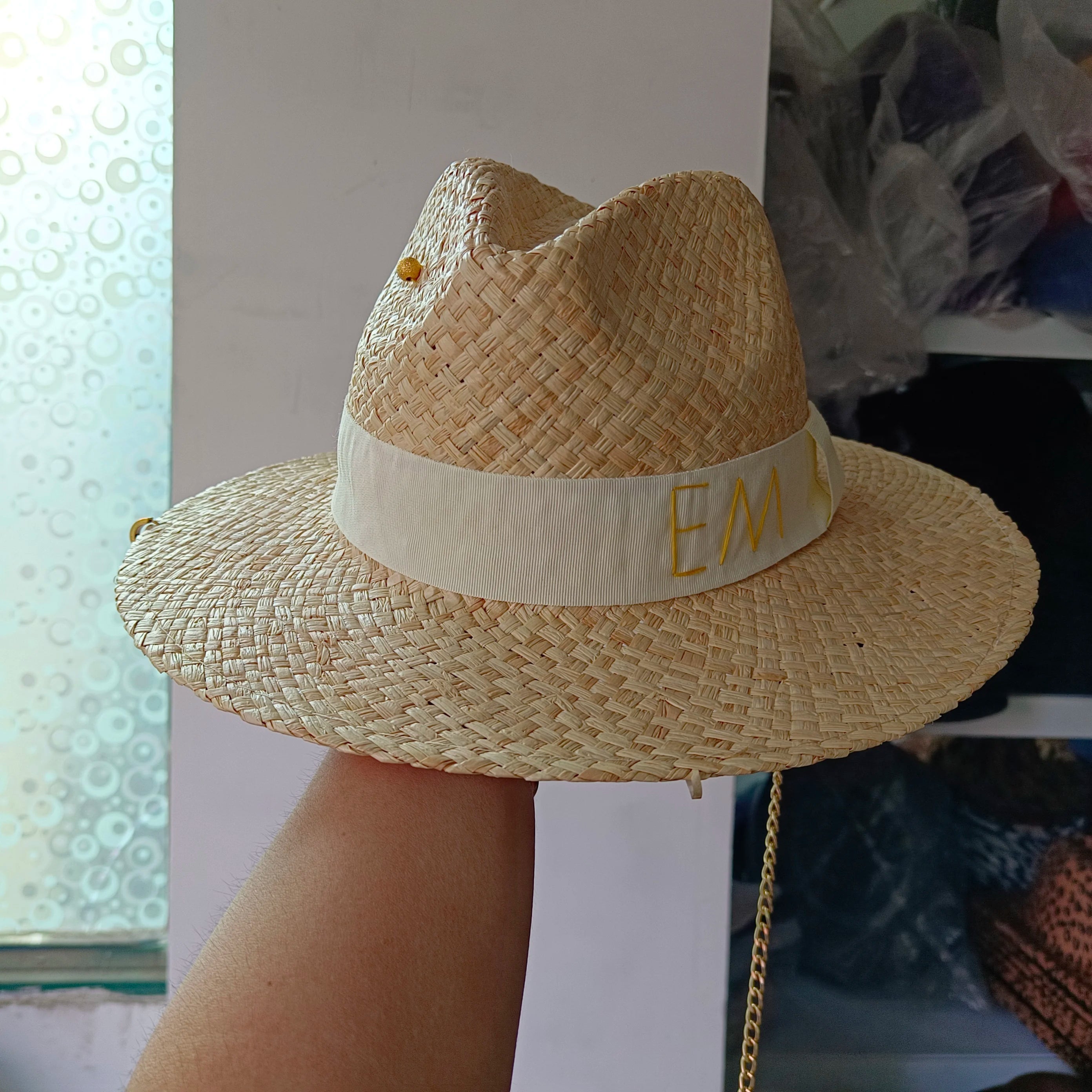 French straw hat