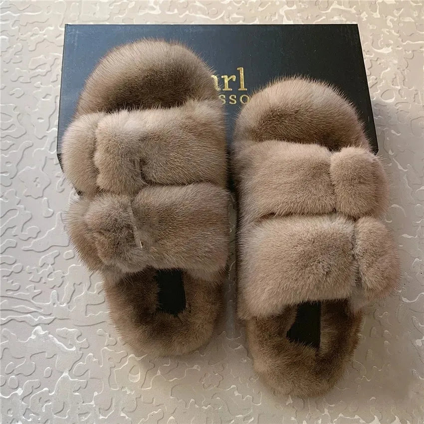 Fur Slippers