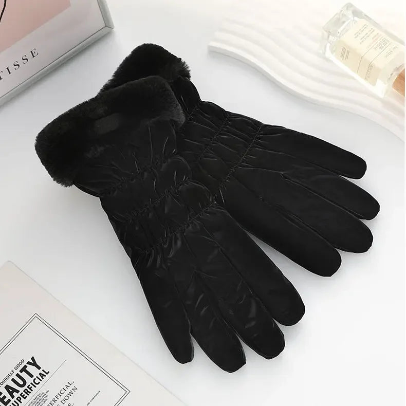 Women's Plush Thick Gloves