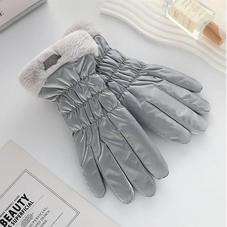 Women's Plush Thick Gloves