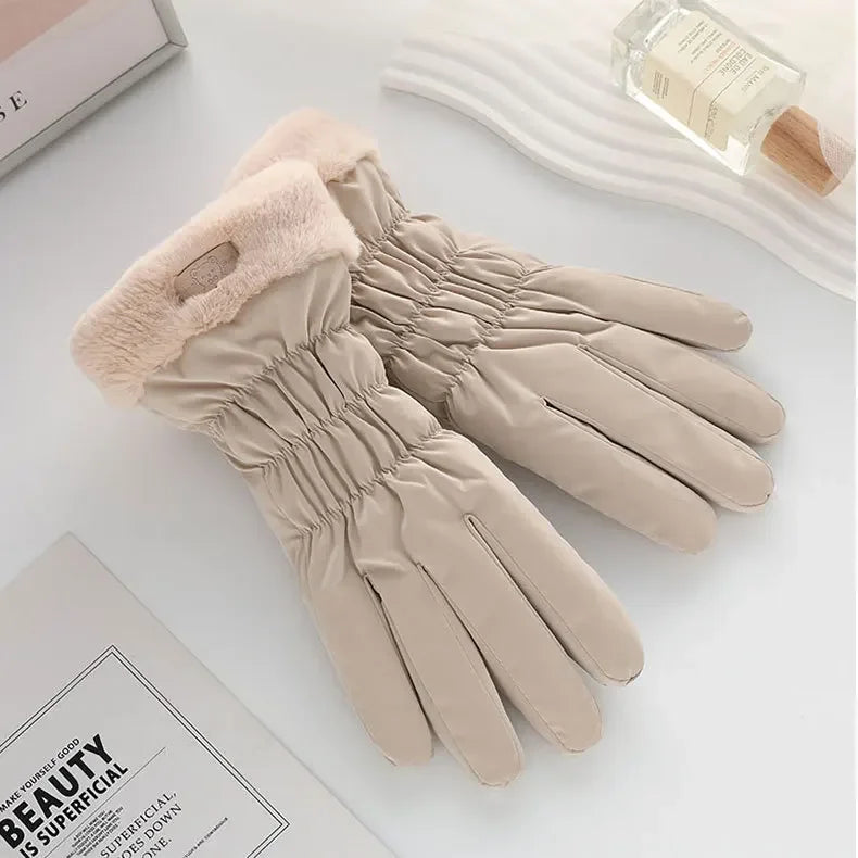 Women's Plush Thick Gloves