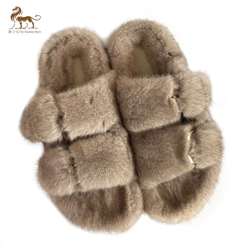 Fur Slippers