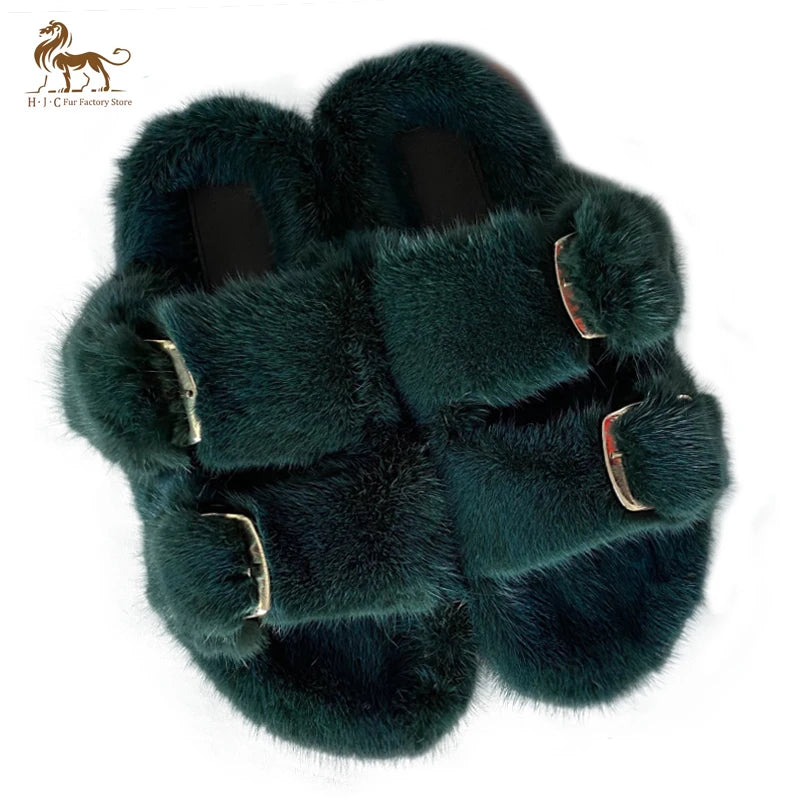 Fur Slippers