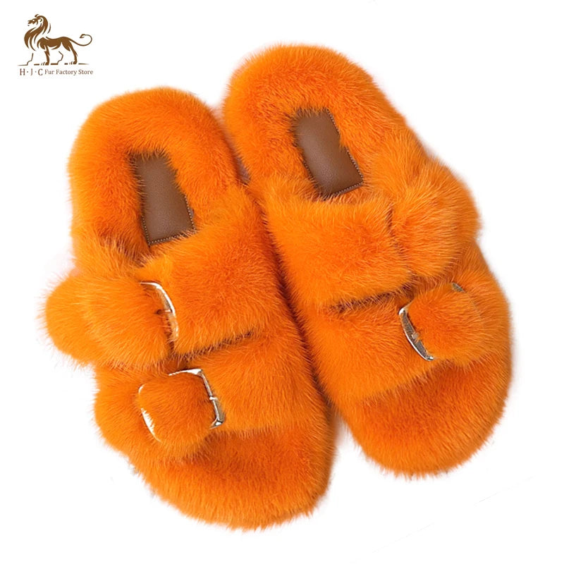 Fur Slippers