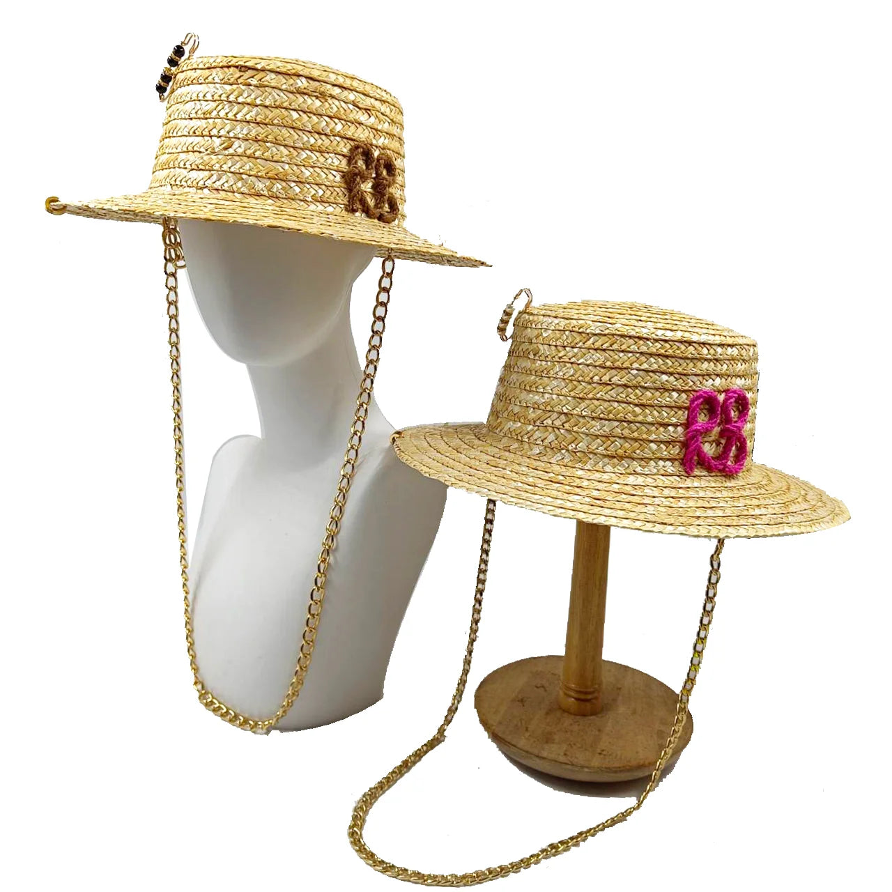 French straw hat