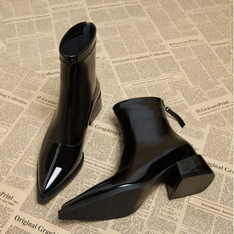 Women Ankle High Heels