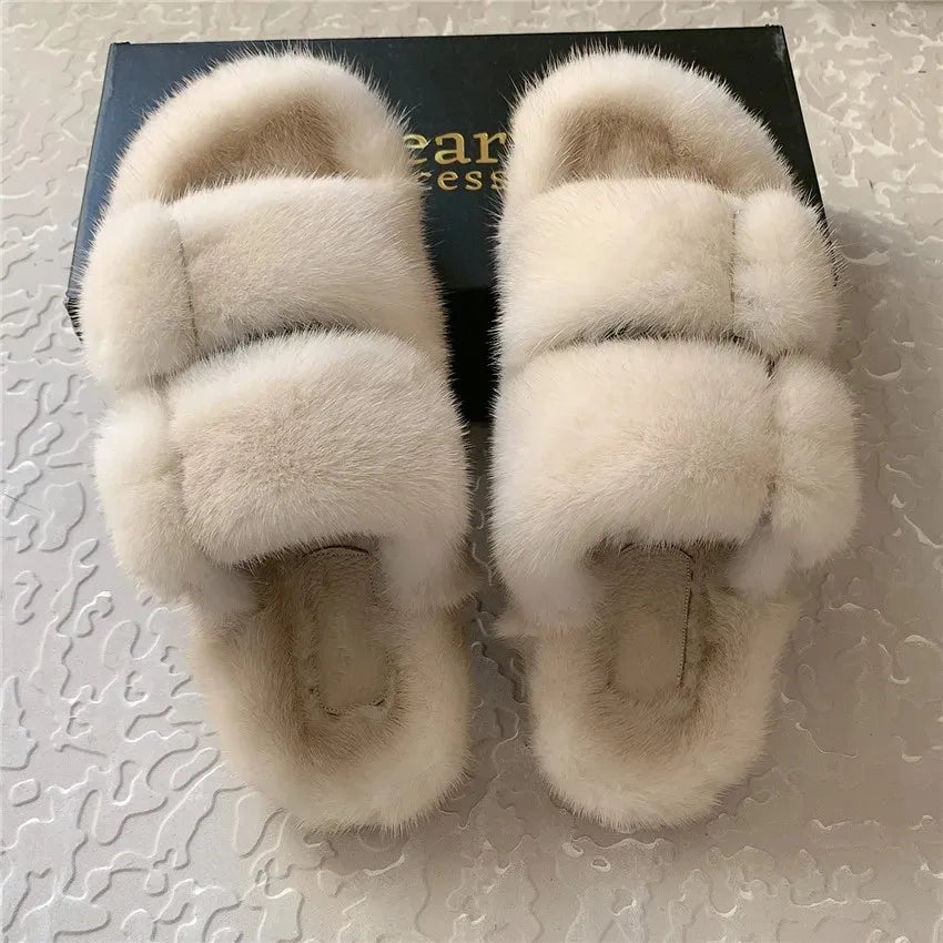 Fur Slippers