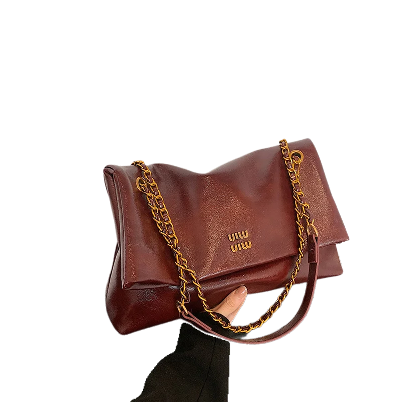 Luxury designer shoulder bag