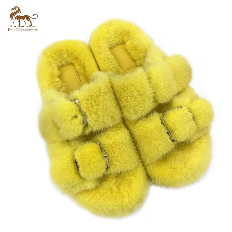 Fur Slippers