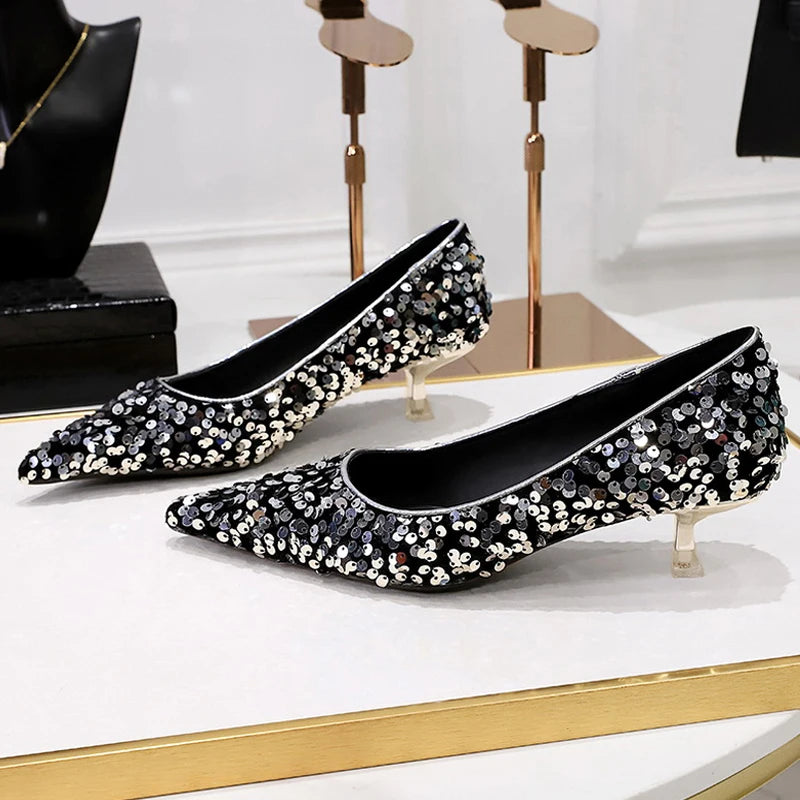 Low Heeled Luxury Shoes