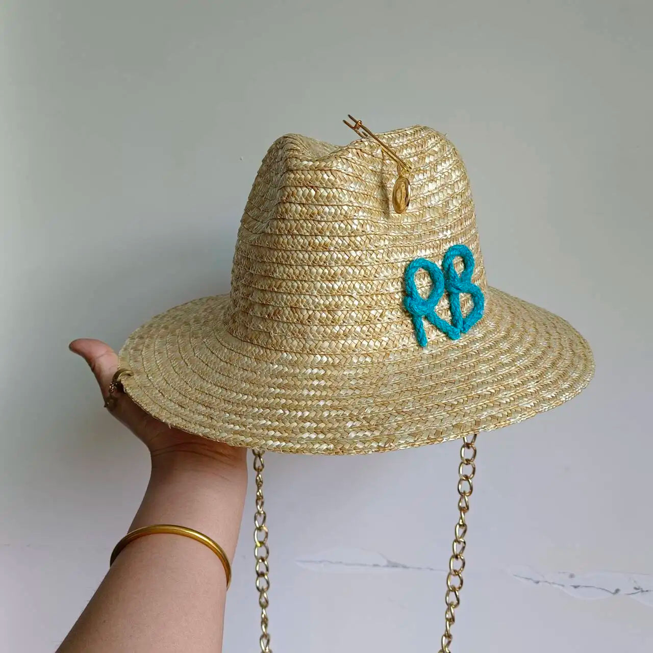 French straw hat