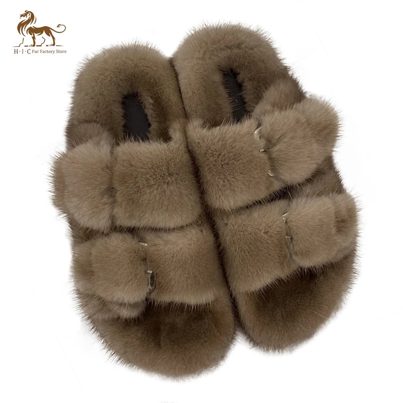 Fur Slippers