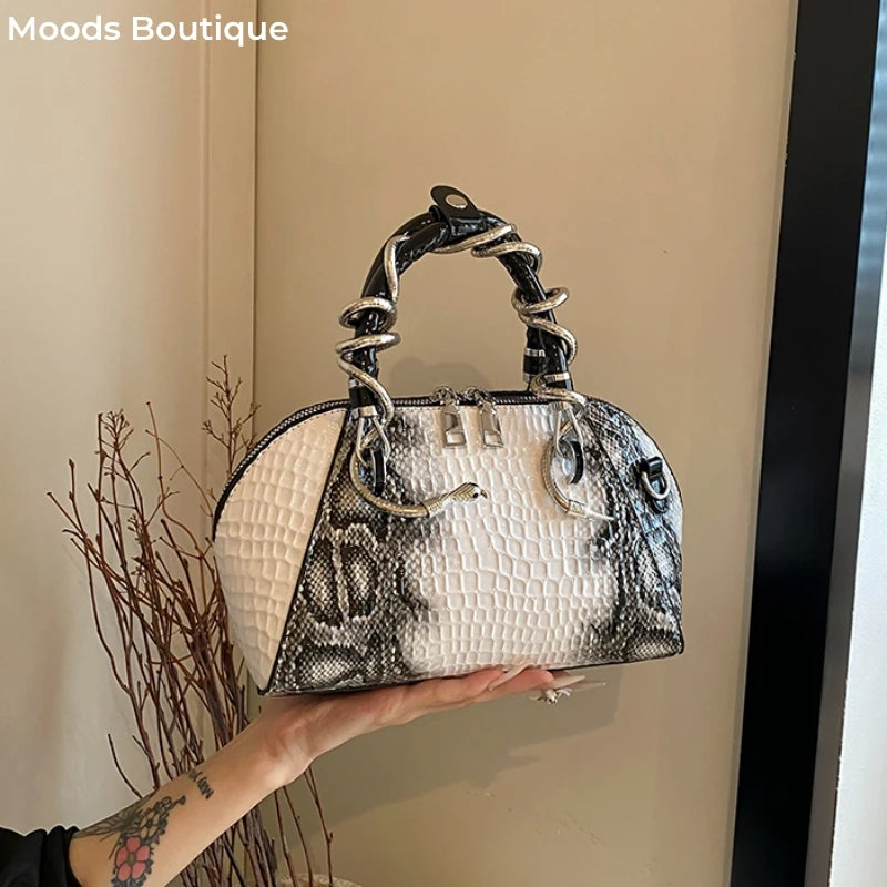 Crocodile  Crossbody Handbag