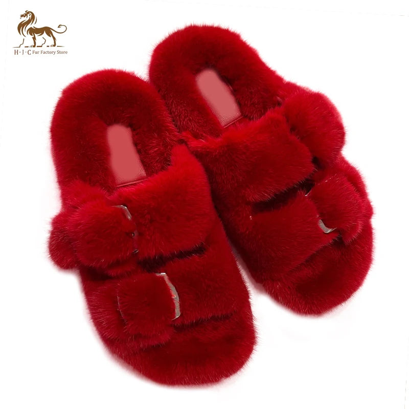 Fur Slippers