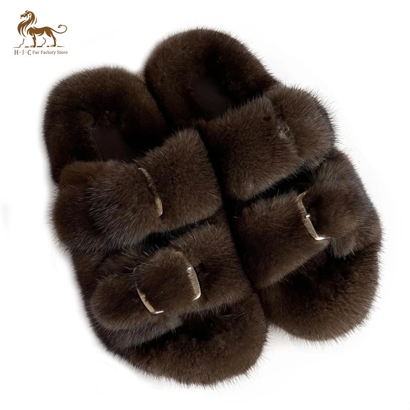 Fur Slippers