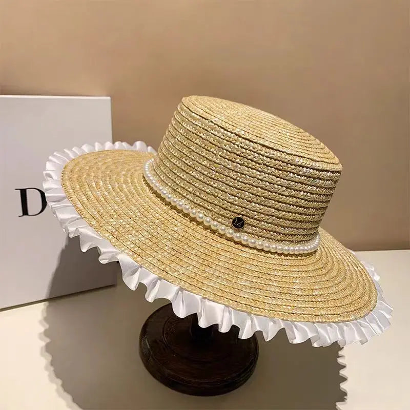 French straw hat