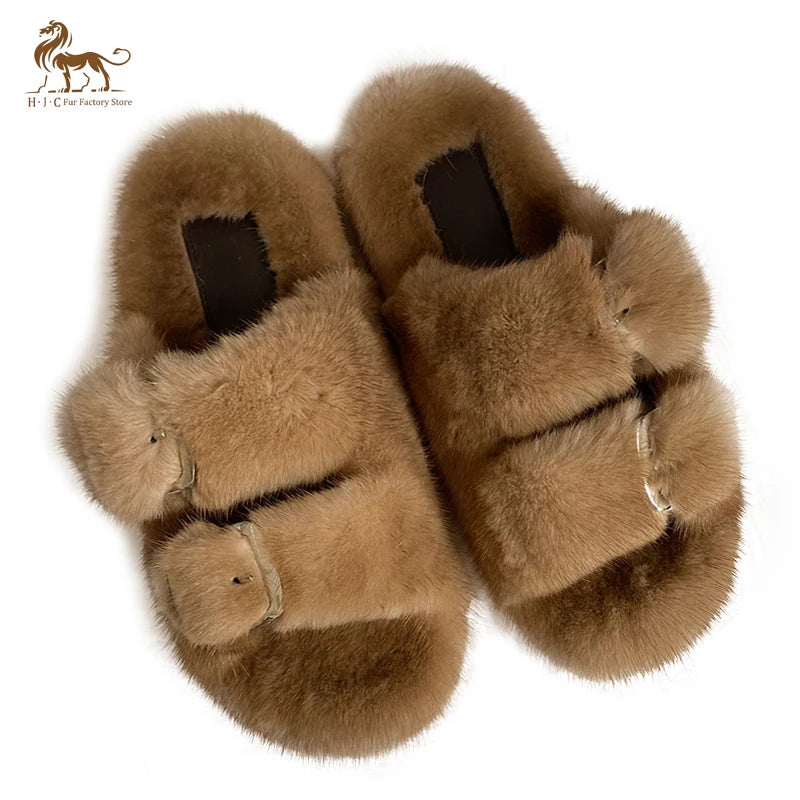 Fur Slippers