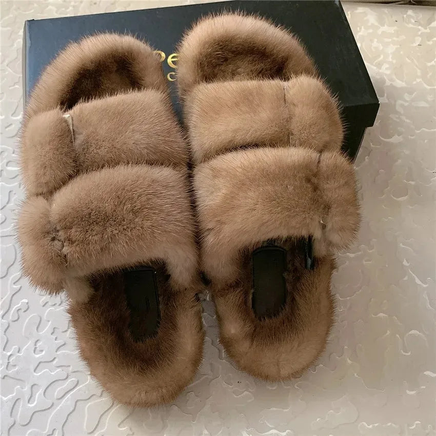 Fur Slippers