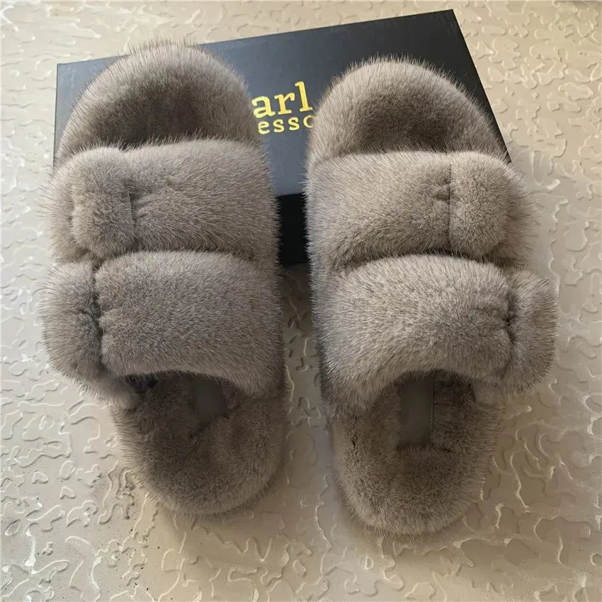 Fur Slippers