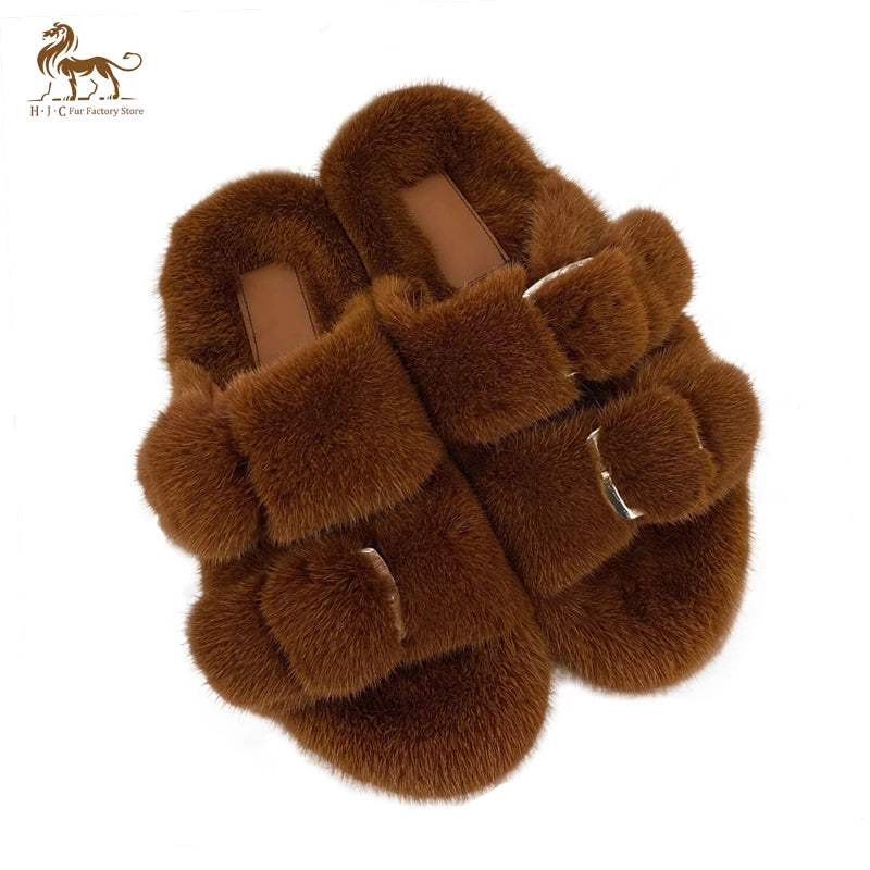 Fur Slippers