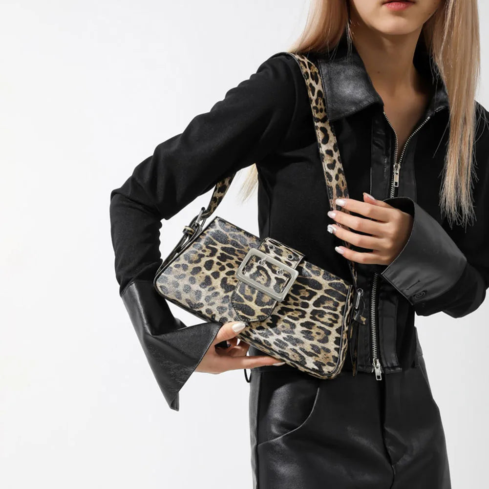 Trendy Leopard  Shoulder Bag