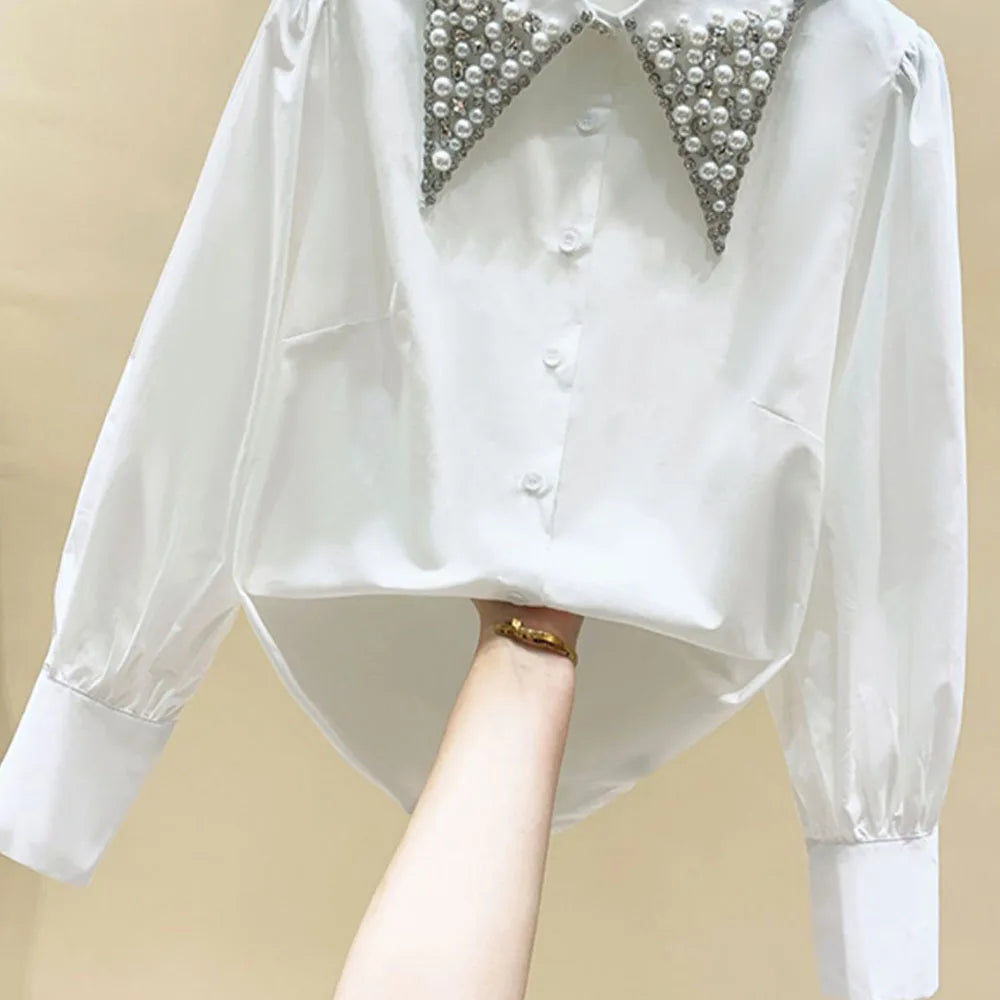 Pearls White Shirt