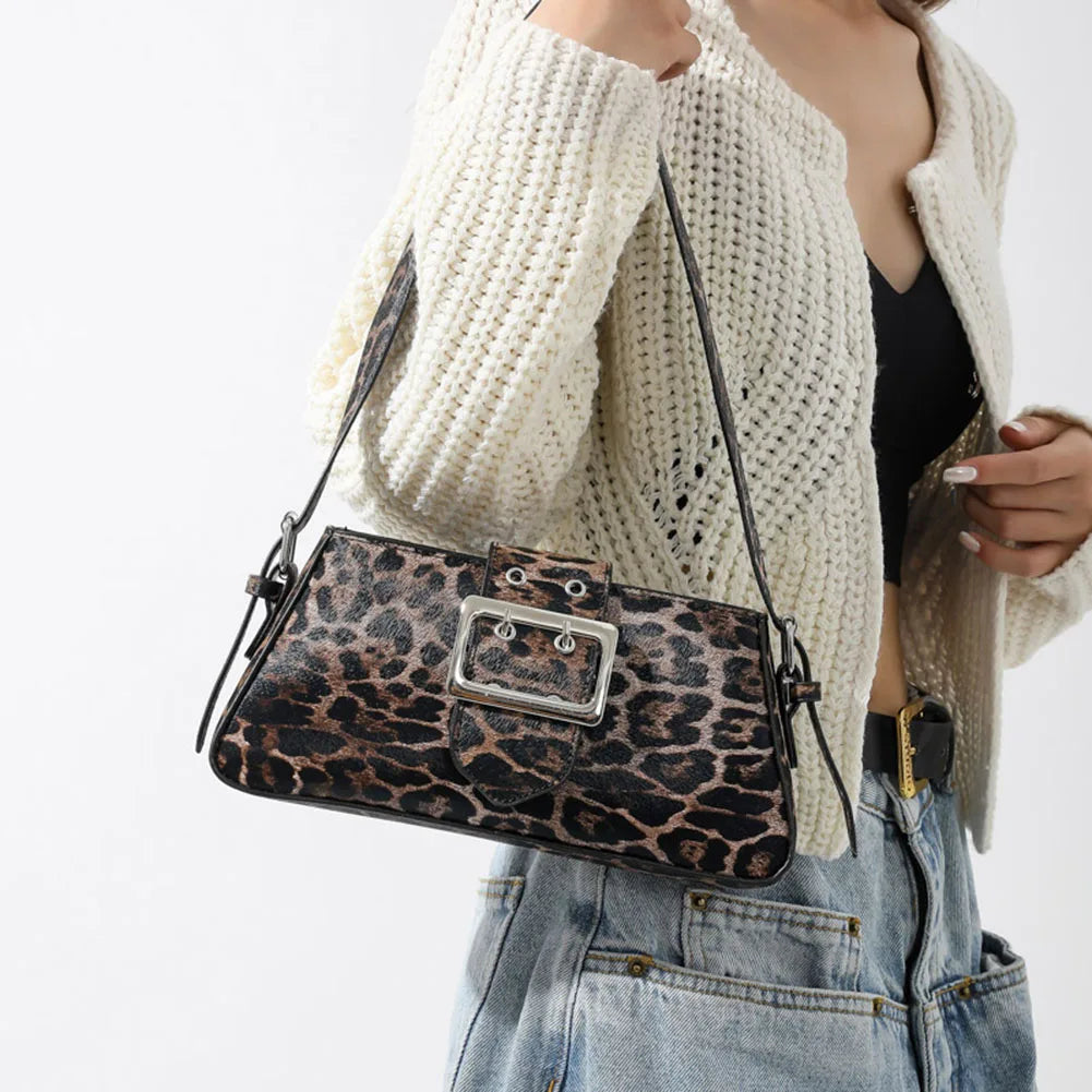 Trendy Leopard  Shoulder Bag