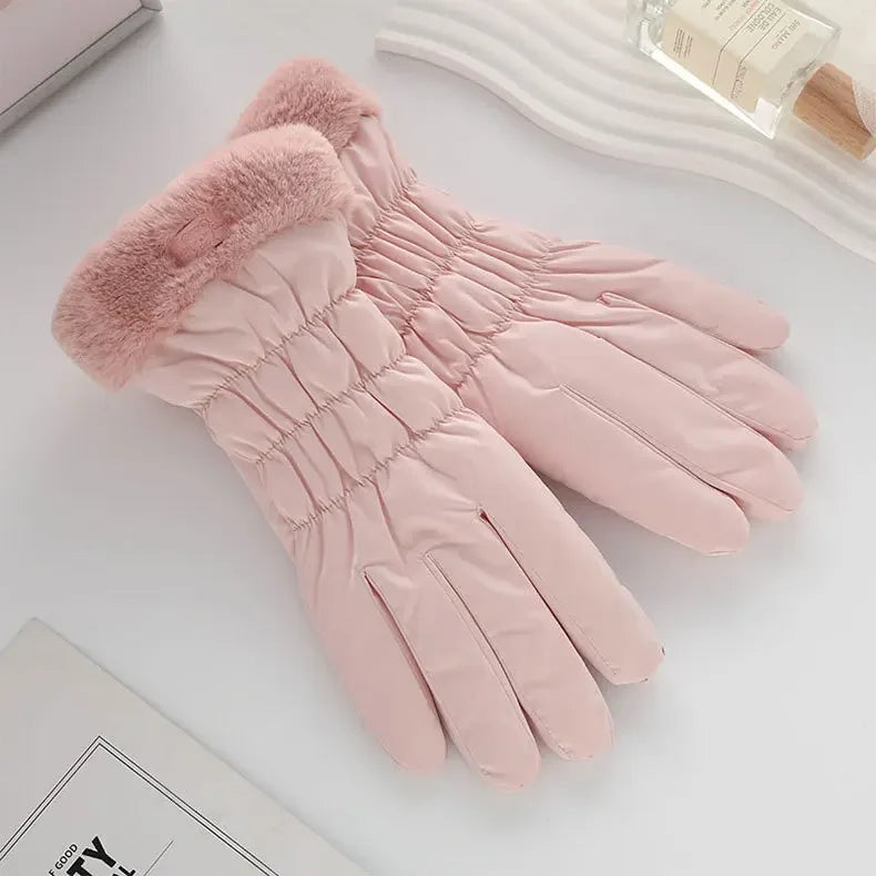 Women's Plush Thick Gloves